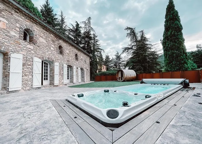Mas Du Dragon - 8 Personnes- Ales-anduze Tatil Evi *